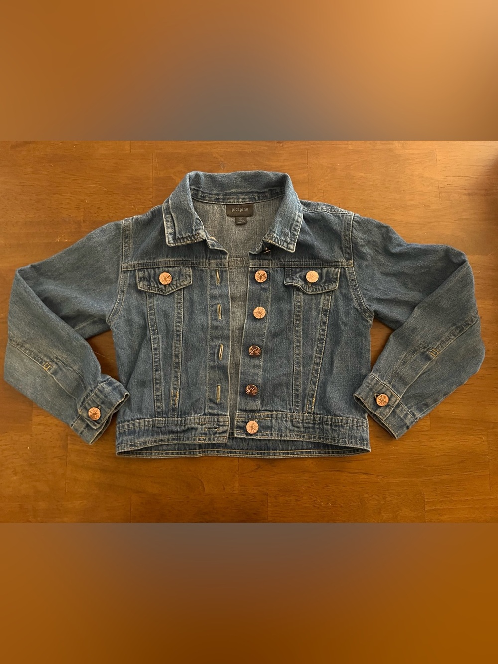Classic Kids Denim Jacket - Blue 6X
